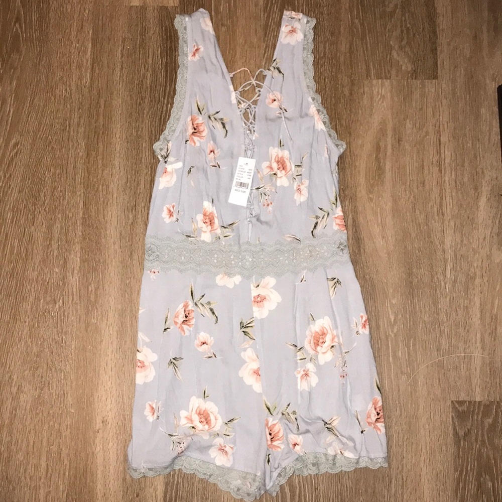 Kendall and Kylie floral romper